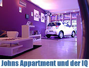Nach dem größten Volksfest kommt der kleinste Viersitzer Johns Appartement und der iQ in der Münchner Innenstadt (Foto: Toyota)